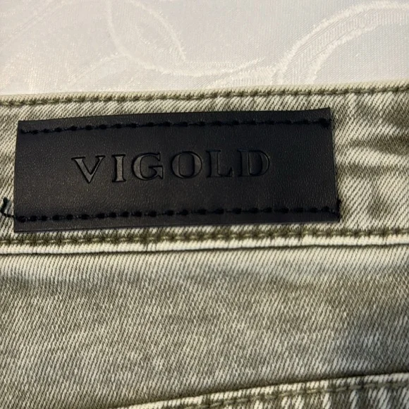 Vigoss “Dylan” Raw Edge Wide Leg Jeans. Size 29 - Picture 8 of 15